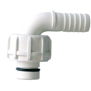 Inv. G1" nippel 90º för slang inv. Ø 3/4" (20mm)