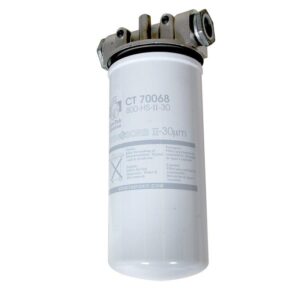 Dieselfilter kompl. med filterhus max 100 l/min