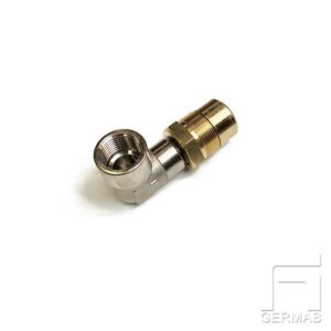 Svivel i mässing, viton® tätning inv. 3/8" 20bar