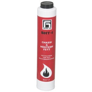 Högtemp-fett NLGI 1,5 400g skruvpatron 12-pack