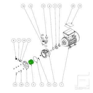 Impellerpuck till EA-35