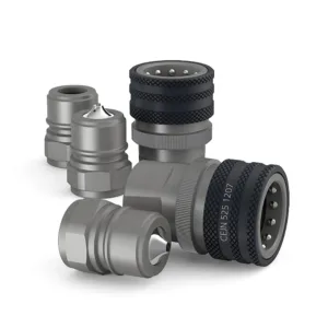Snabbk. Nordic Hona 1" Utan Ventil