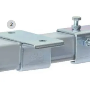 C-skena 4m 32x30mm galvat