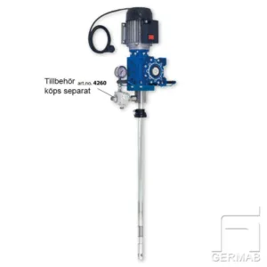 Elektrisk fettpump 400V 18-25kg hink 1200g/min